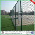 anti-climb vinyl clad twisted edge chain link fence